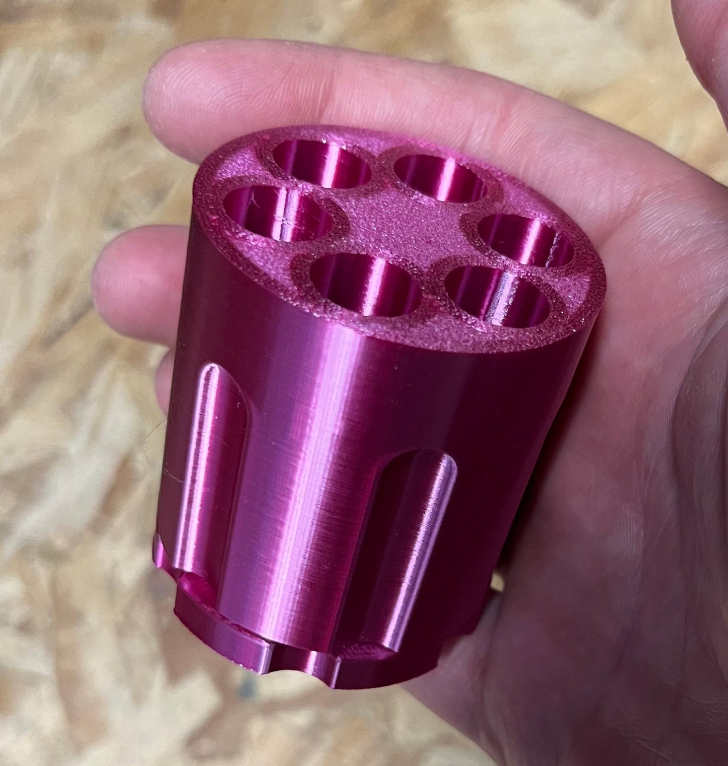 Revolver That Spins! Fits .45 bullets or smaller! Black!