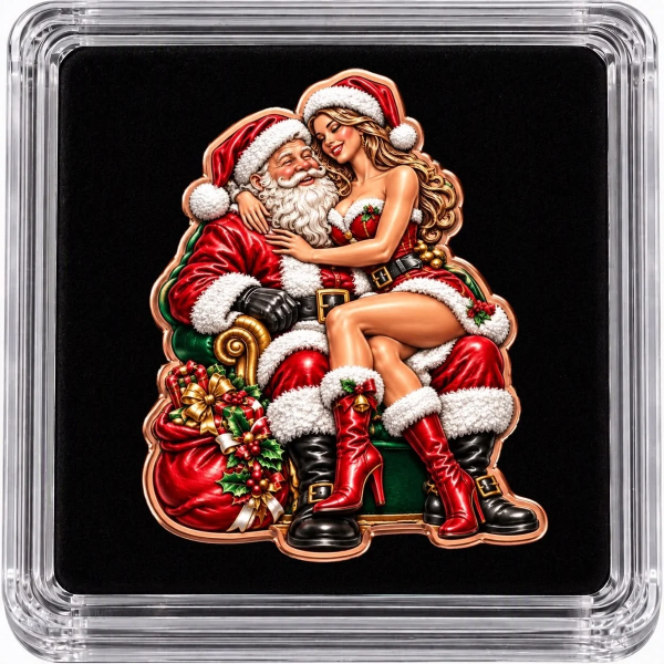 Santa's Secret Fantasy 2oz .999 Copper