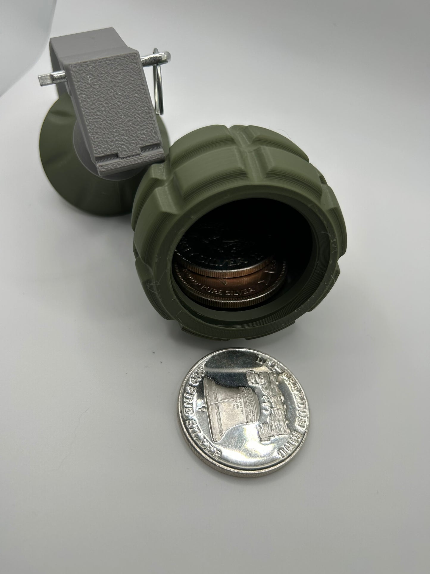 Pineapple Grenade- Holds anything you like! Gold/Black!