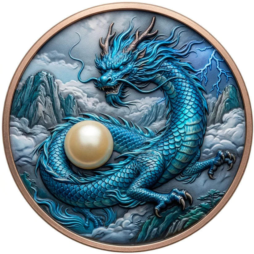2026 Guardian Dragon & Pearl Kilo .999 Fine Copper