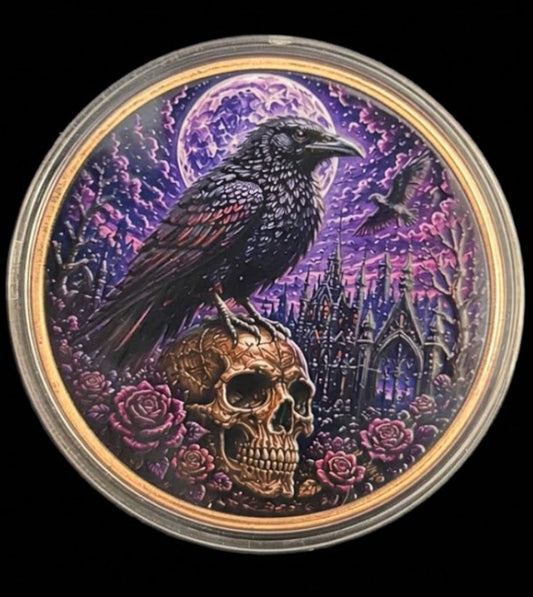 In Stock! 5oz Nevermore Colorized Copper in Capsule