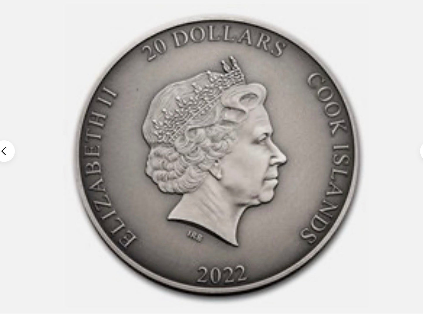In Stock! 2022 Cook Islands Helios: The Sun God 3 oz Silver