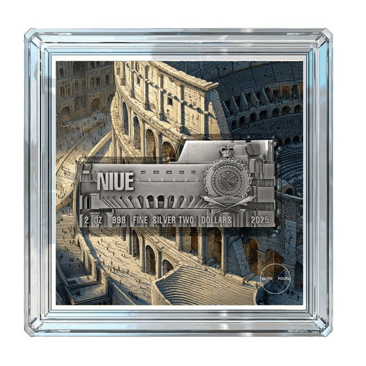 2025 Niue Colosseum 2 oz Silver Coin Blind Box (04/14)