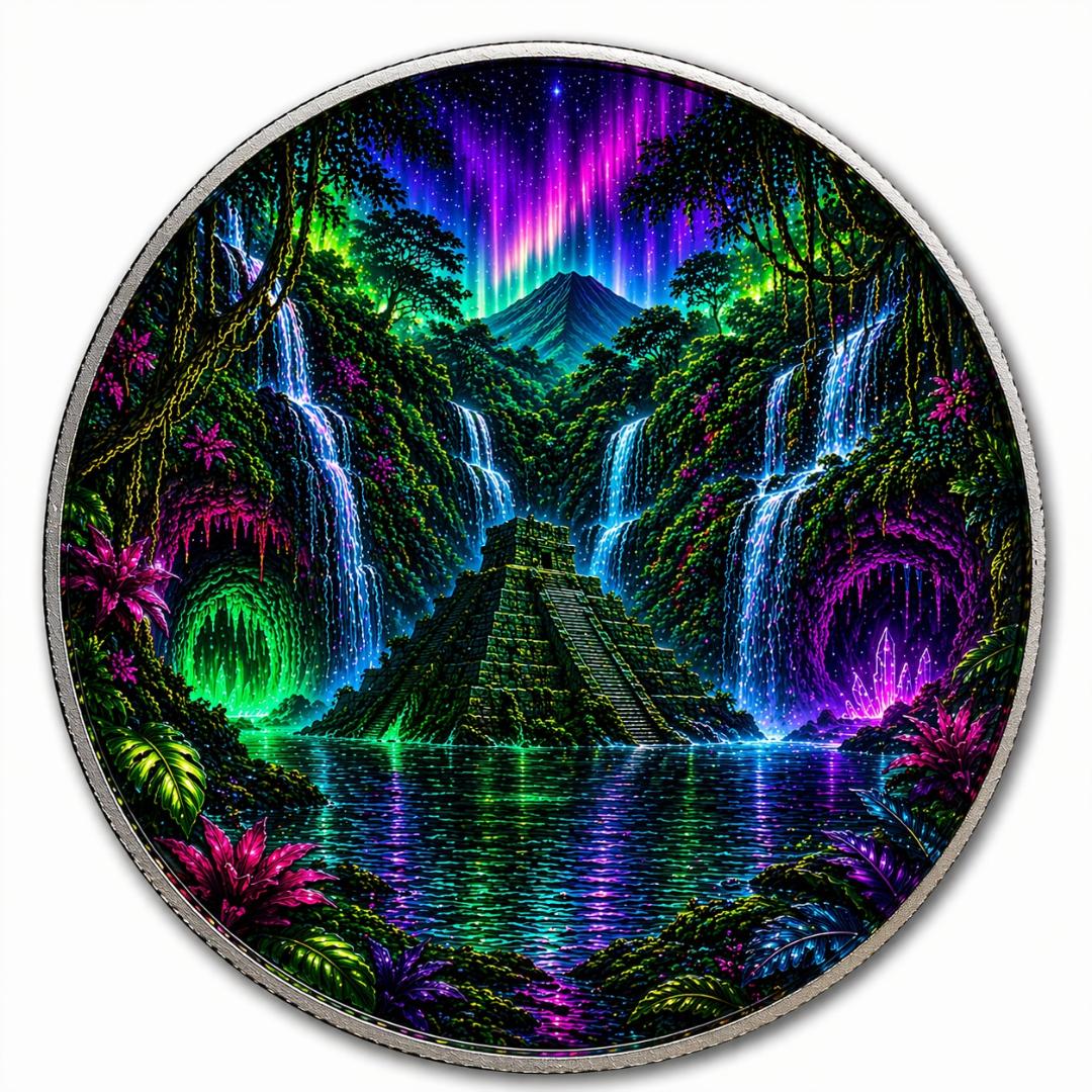 In Stock! 2024 Mexico Libertad 1 oz Silver Mystical Amazon Rainforest Coin (Mintage TBD)