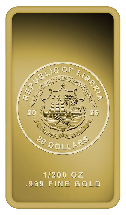 2026 Liberia Black Widow Spider 1/200 oz Gold Coin (04/20)