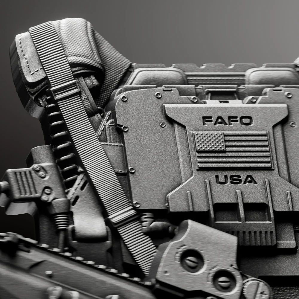 In Stock! 2026 USA Bulletproof Vest Shaped 2 oz Silver Medal (04/24)