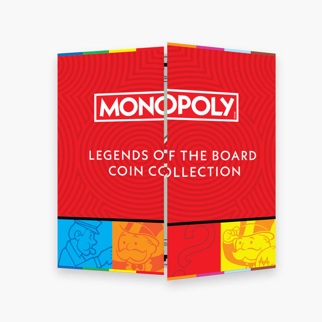 In Stock!New Version! 2026 Solomon Islands Monopoly Legends of the Board 6 x 9g CN Coin Set