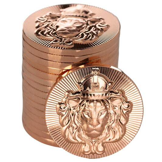 Scottsdale Lion Stacker 1 oz Copper Stackable Round