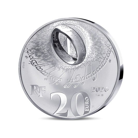 2026 France Lord of the Rings HR Proof 1 oz Silver Coin (05/19)