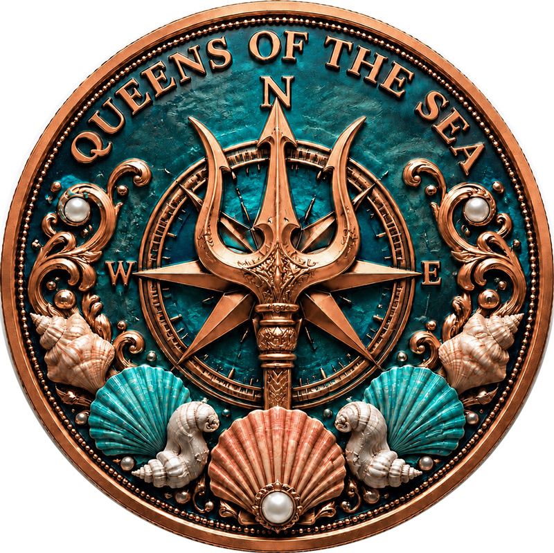 Queen of the Sea - Mermaid's Revenge 1 oz Copper Round (05/22)