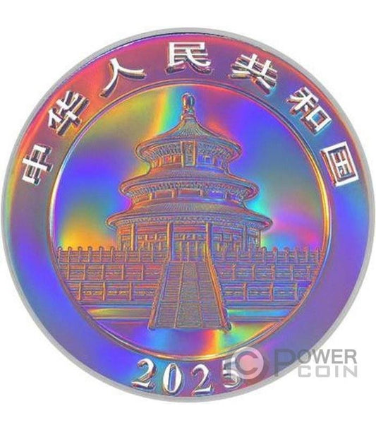 RAINBOW PANDAS Silver Coin 10 Yuan China 2025 (100 Mintage)!