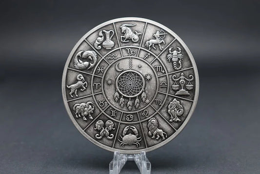 2026 Year of the War Horse 10oz Large Diameter .999 Copper with Antique Silver Finish