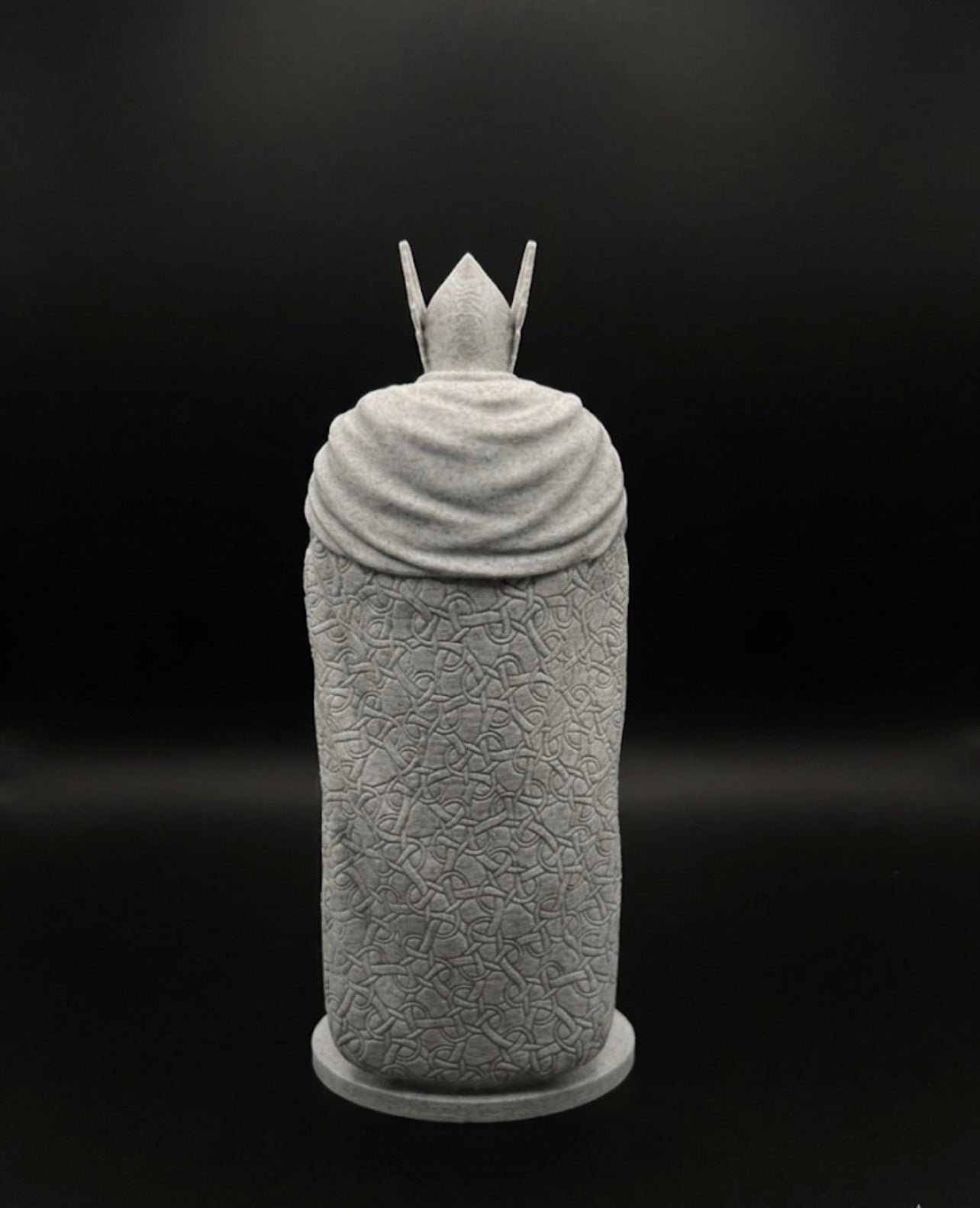 MARBLE KNIGHT STATUE COIN HOLDER!