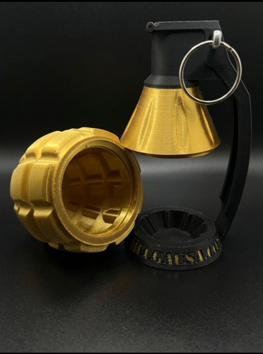 GOLD AND BLACK PINEAPPLE GRENADE!