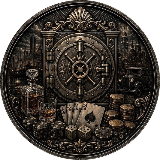 2026 Stars of Crime - Lucky Luciano 1 oz Copper Round (06/08)