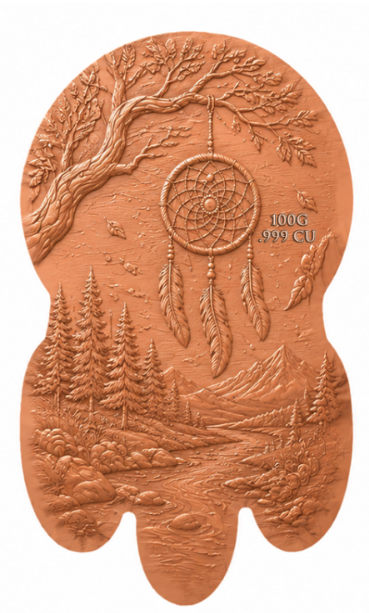 Deal of the Week! 100 Gram Dream Guardian Colorized Copper in Display Box