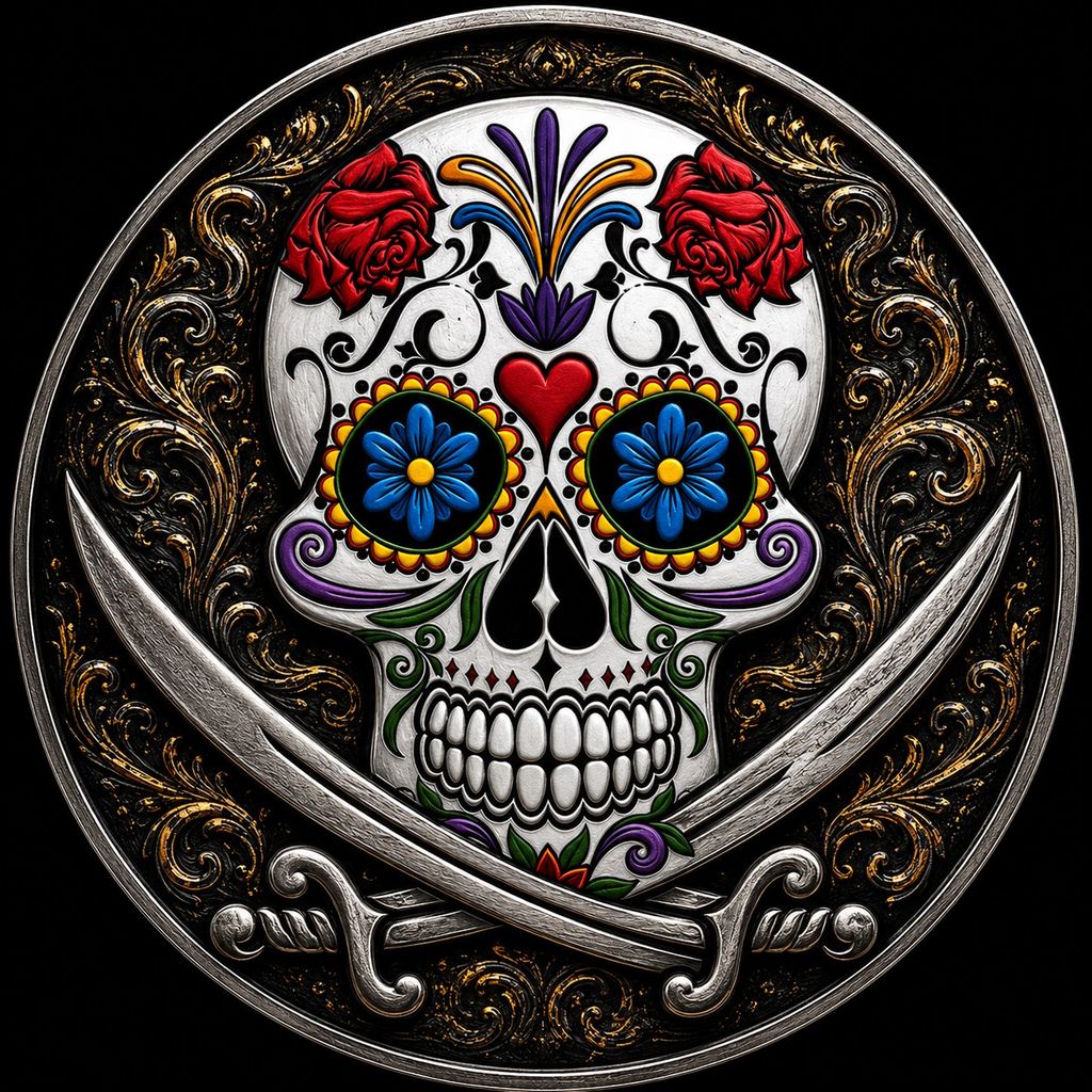 Estimate: 2026 Cayman Islands Mexican Pirate Life Marlin Colorized 1 oz Silver Coin (06/08)