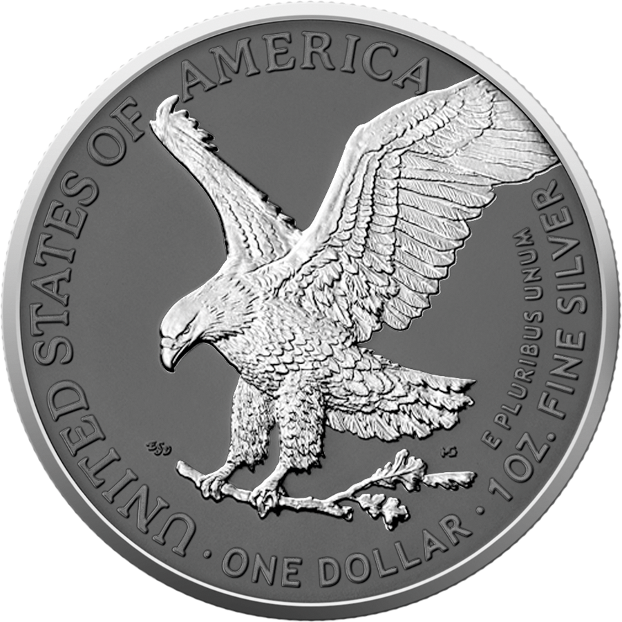 2025 U.S. Eagle Silver Ring Edition 1 oz Silver Coin (Last Day to Pre-Order 05/18)