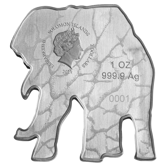 Animals of Africa - 1oz Pure Silver African Elephant Coin | PAMP