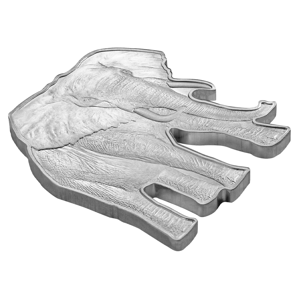 Animals of Africa - 1oz Pure Silver African Elephant Coin | PAMP