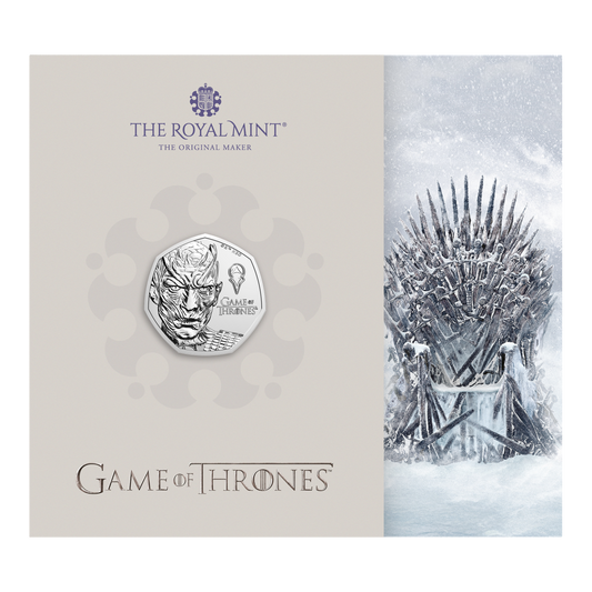 2026 Great Britain Game of Thrones Ice 8g CN Coin in Card (07/11)