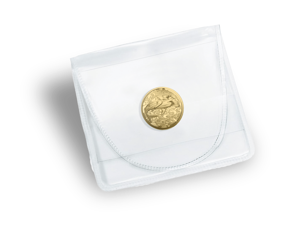 2026 Pitcairn Islands Ocean Wonders Hammerhead Shark 0.5g Gold Coin