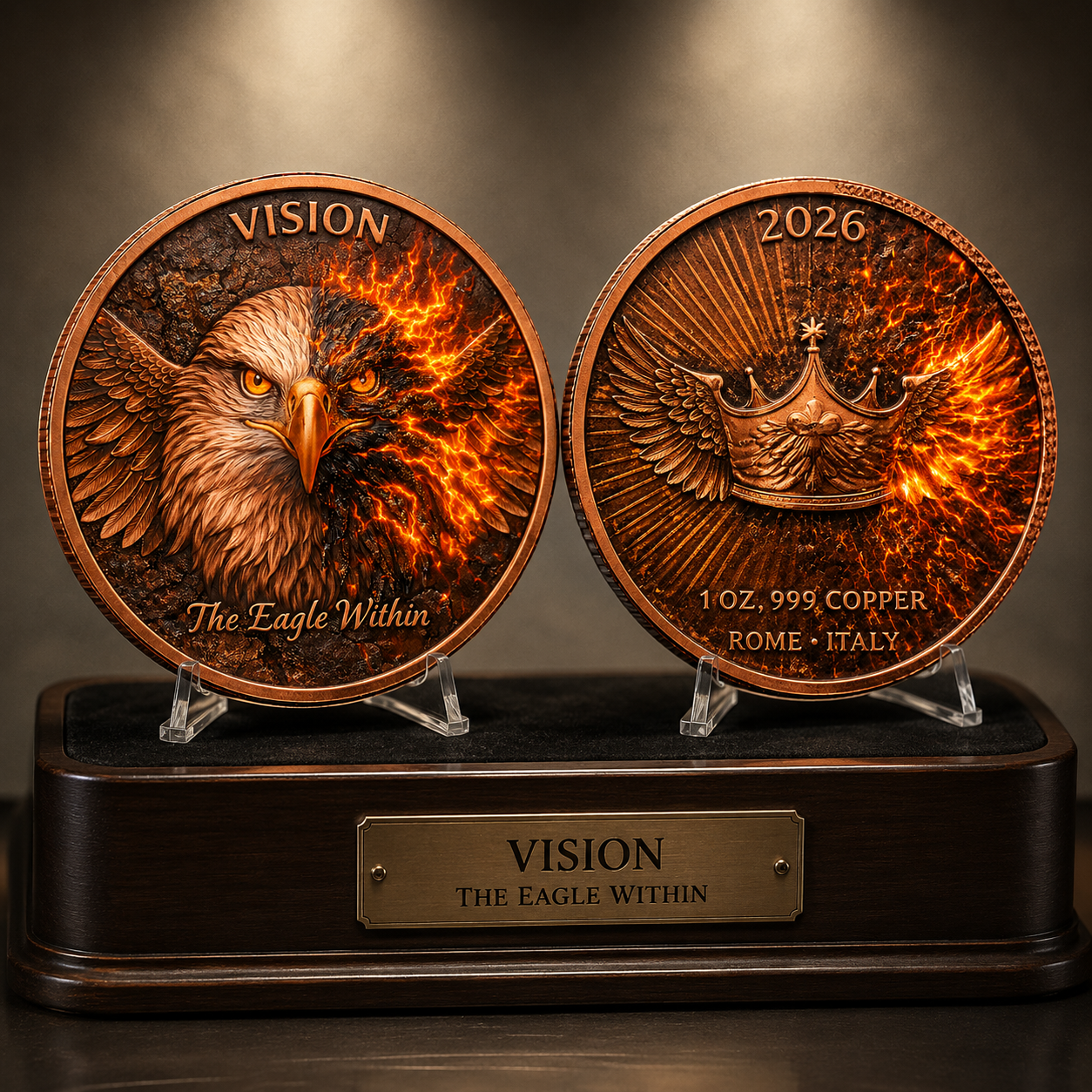2026 Vision - The Eagle Within 1 oz Copper Round (07/14)