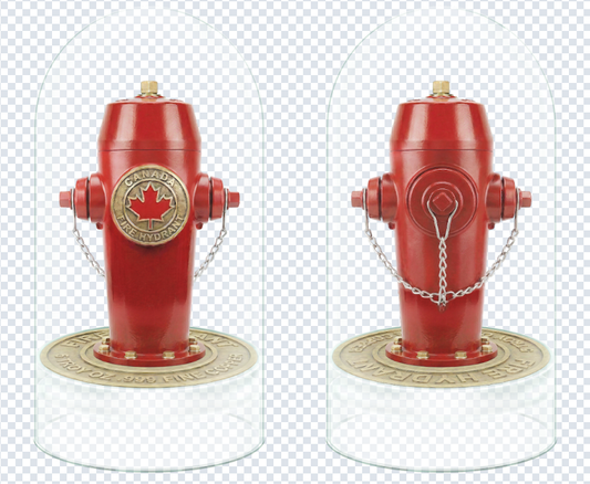 Fire Hydrants Around the World - Canada 3D 5 oz Copper Medal (07/27)