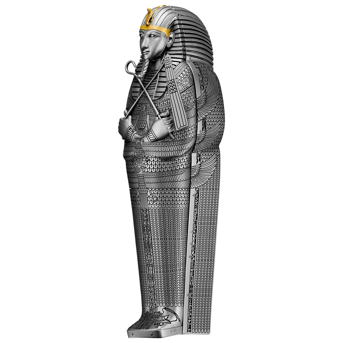 2027 Niue The Silver Coffin of King Psusennes I 5 oz Silver Coin
