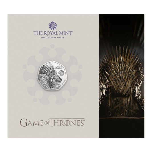 2026 Great Britain Game of Thrones Fire 8g CN Coin in Card (07/11)