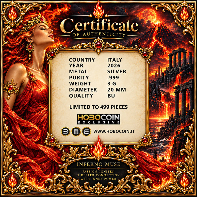 Inferno Muse 3g Silver Medal