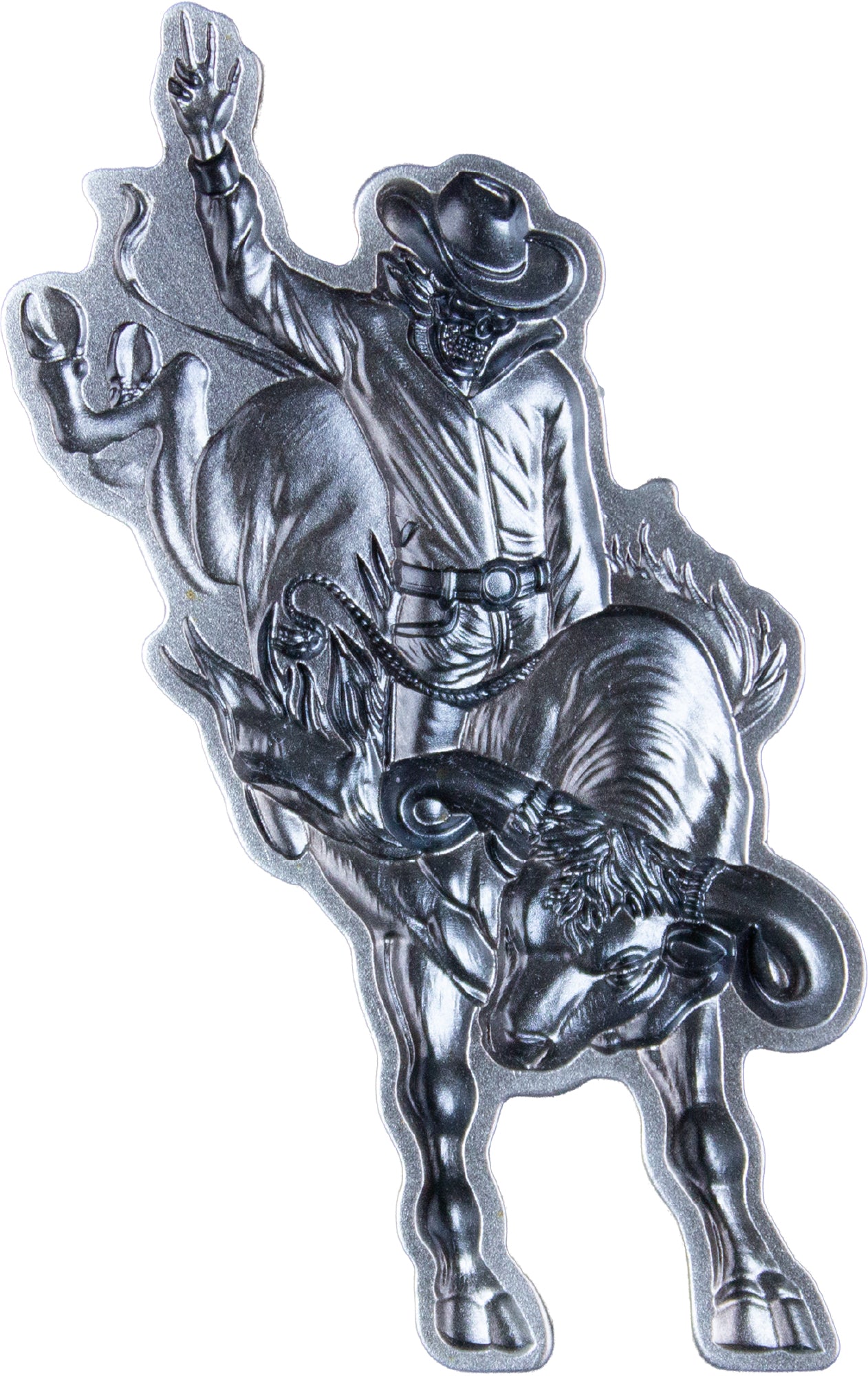 Estimate: 2026 Korea The Rodeo Shaped 1 oz Silver KOMSCO Stacker (07/10)