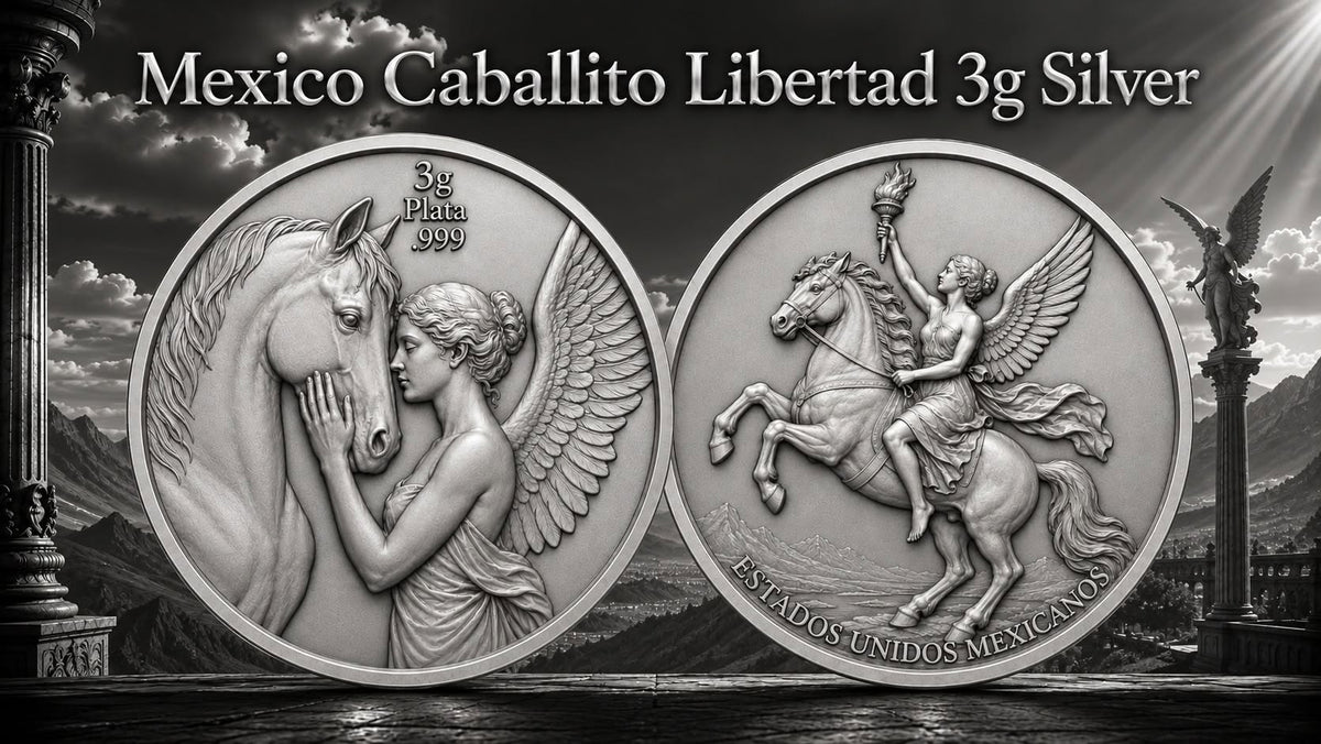 Mexico Caballito Libertad 3g Silver Medal
