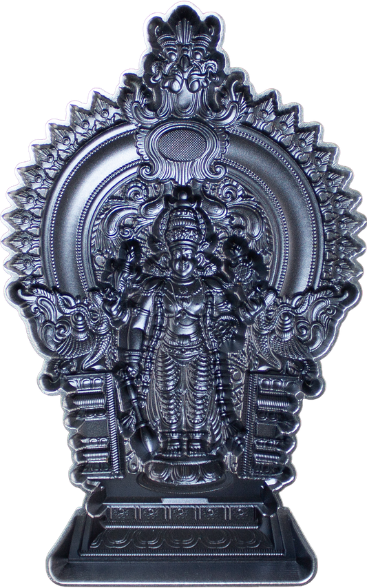 Estimate: Vishu Shaped Stacker 2 oz Silver Medal