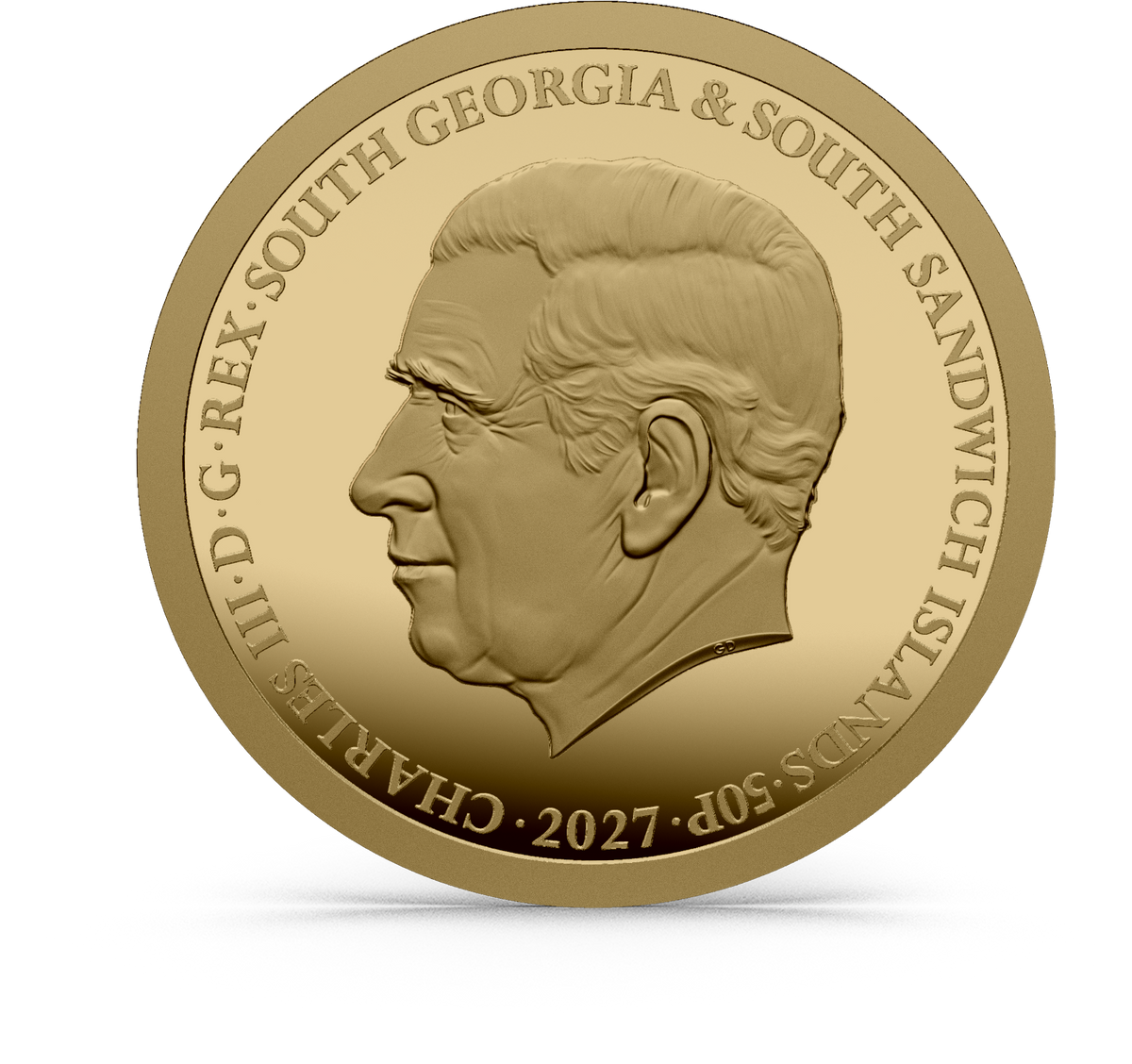 2027 South Georgia Antarctic Fur Seal 0.5g Gold Coin