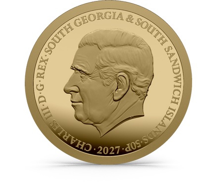 2027 South Georgia Antarctic Fur Seal 0.5g Gold Coin