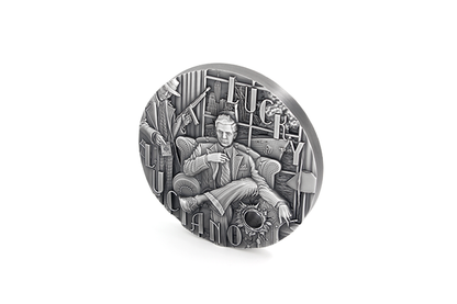 2026 Niue The Gangsters - Lucky Luciano 1 Kilo Silver Coin