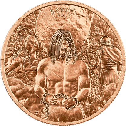 2026 Germania The Bodvar Saga: Loss BU 1 oz Copper Coin
