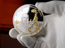 Djibouti Claude Monet 3 oz Silver Coin