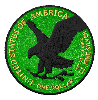 2026 U.S. Eagle Green Monster Edition 1 oz Silver Coin (07/17)