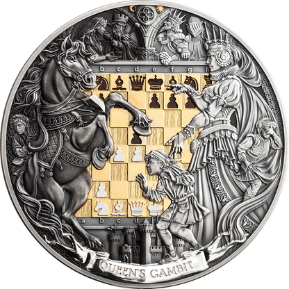 2026 Niue Queen's Gambit 3 oz Silver Coin