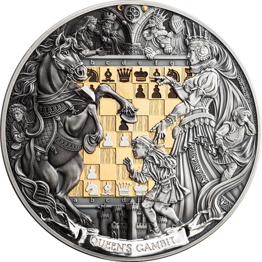 2026 Niue Queen's Gambit 3 oz Silver Coin