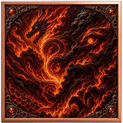 Dragons of Eternal Fire 5 oz Copper Bar (08/07)