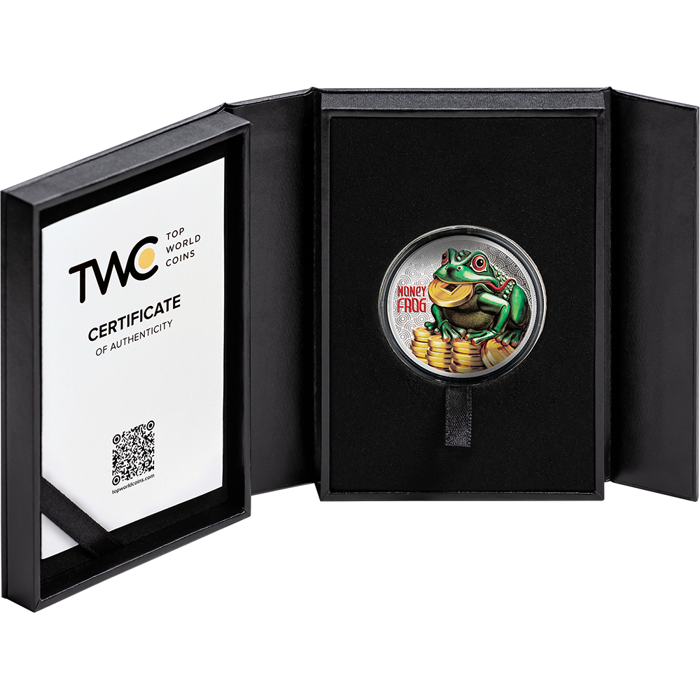 2026 Samoa Lucky Coin - Money Frog 1/2 oz Silver Coin