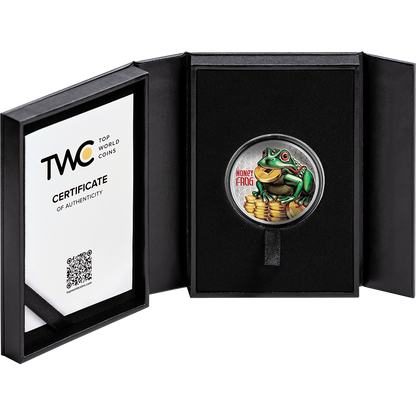 2026 Samoa Lucky Coin - Money Frog 1/2 oz Silver Coin