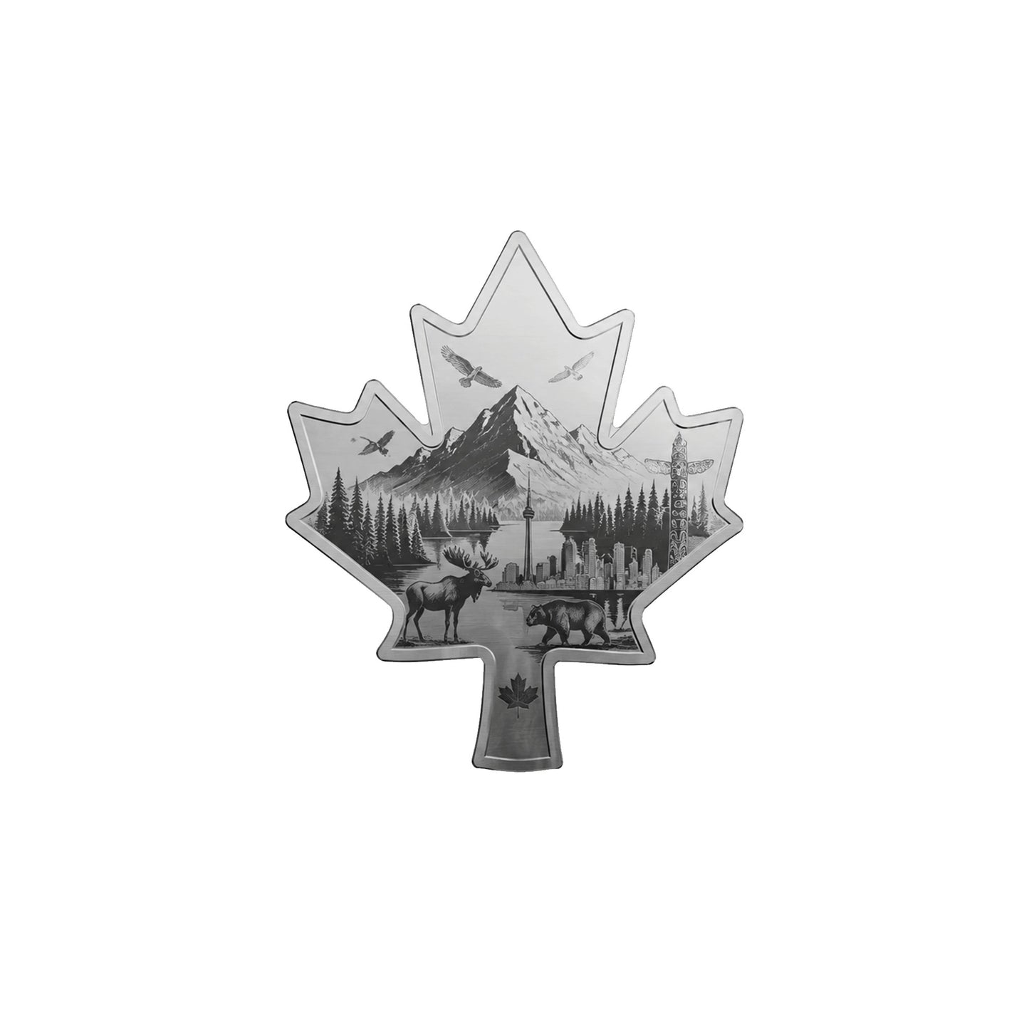 2026 Maple Leaf 1/500 oz Palladium Medal in Card (07/10)