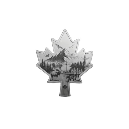 2026 Maple Leaf 1/500 oz Palladium Medal in Card (07/10)
