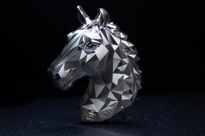 Estimate: 2026 Samoa Low Poly Lunar Horse Shaped KOMSCO Stacker 2 oz Silver Coin (07/10)