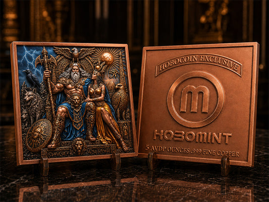 Mythological Fusion - The Celestial Tyrant 5 oz Copper Bar (06/26)