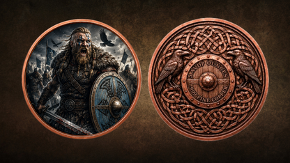 Cry of Valhalla Colorized 5 oz Copper Medal (06/16)